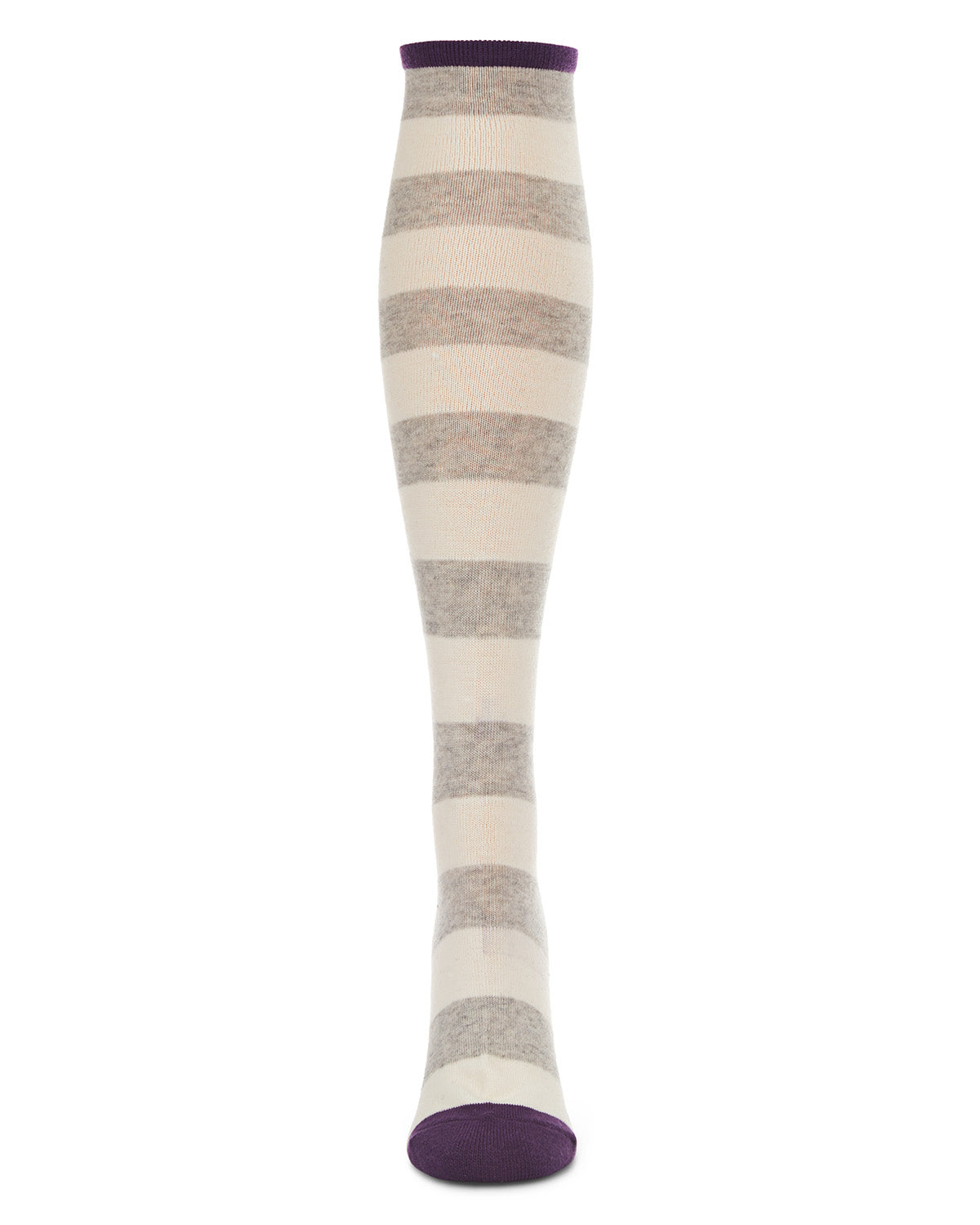 Women's Soft Shaded Stripes Cashmere Blend Knee High Socks - Charming Charlie