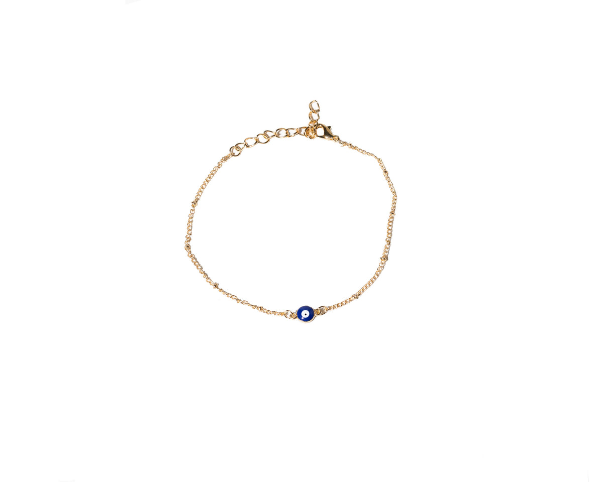 Goldtone Bracelet with Icon - Charming Charlie