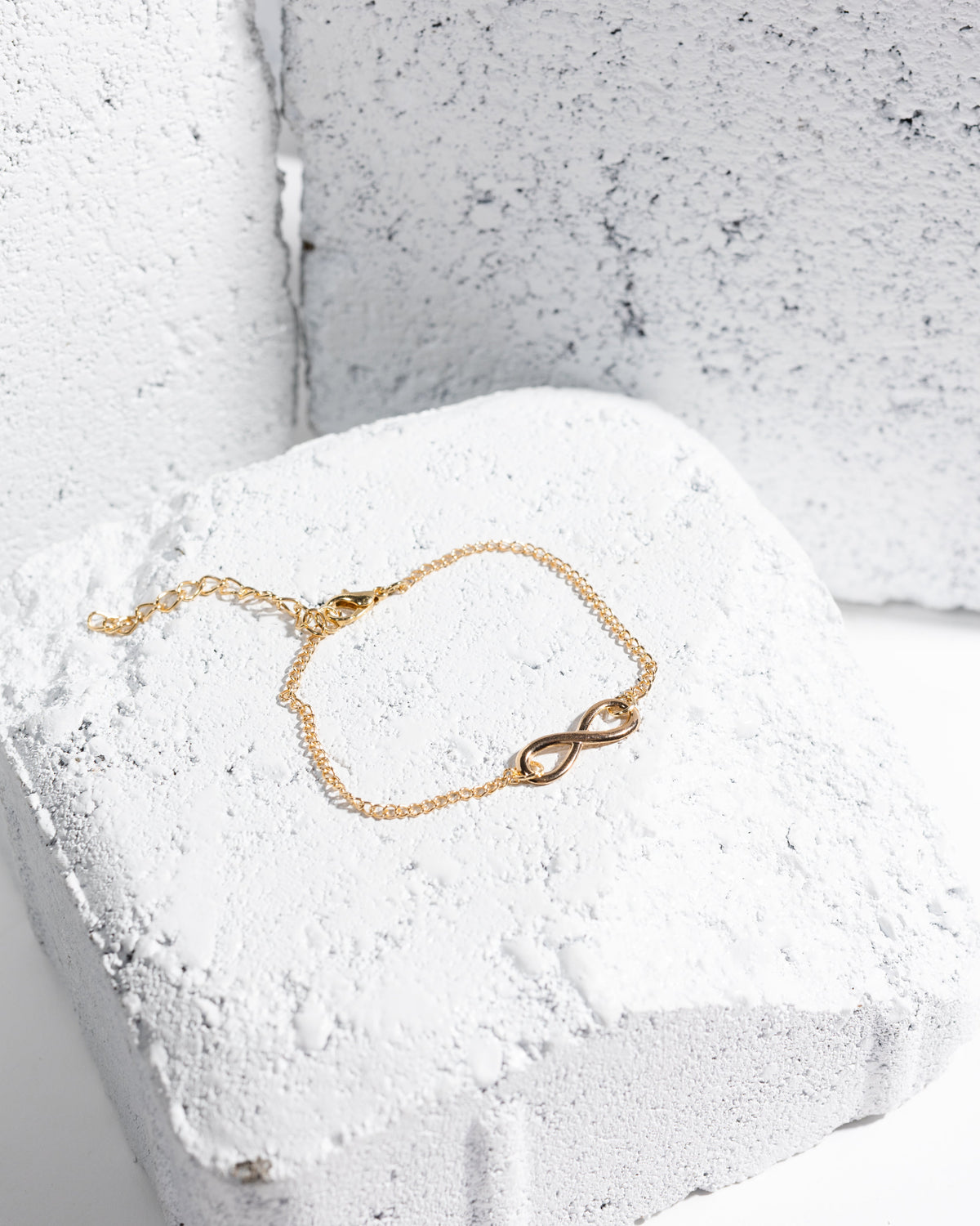 Goldtone Chain Bracelet With LCC - Charming Charlie