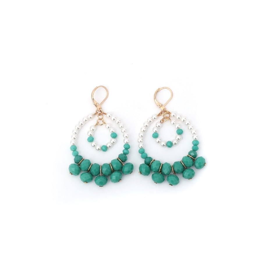 Beaded Glass Earring - Charming Charlie
