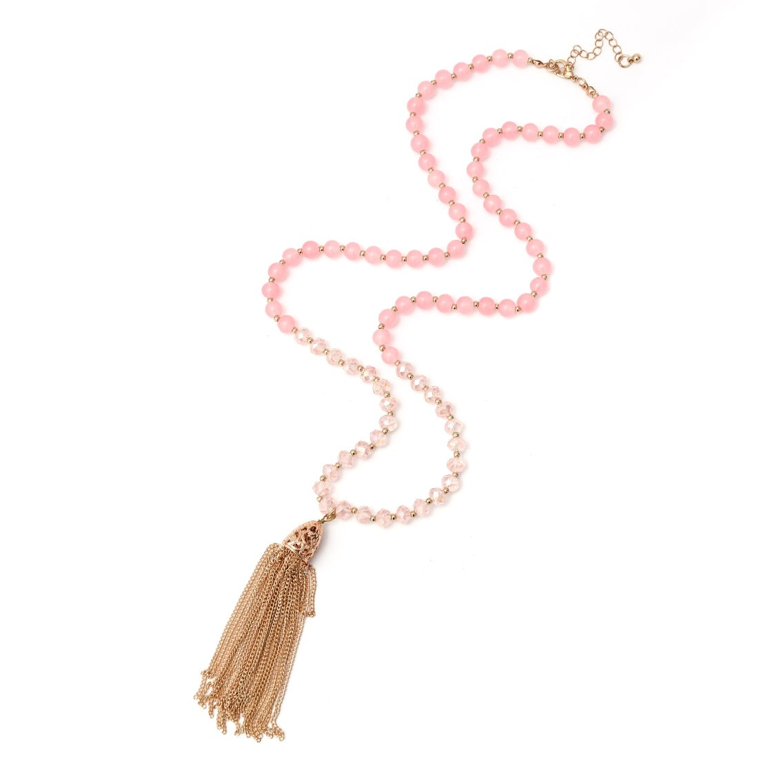 Long Tassel Fringe Necklace - Charming Charlie