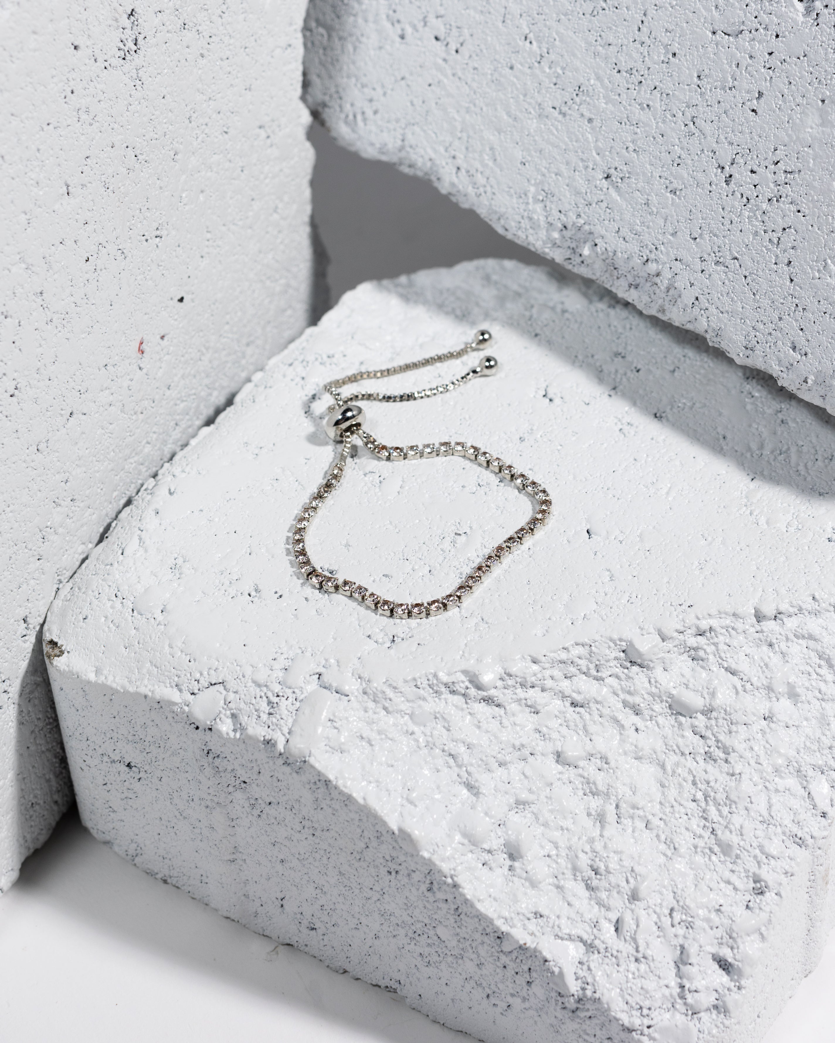 Silvertone Slider Bracelet - Charming Charlie