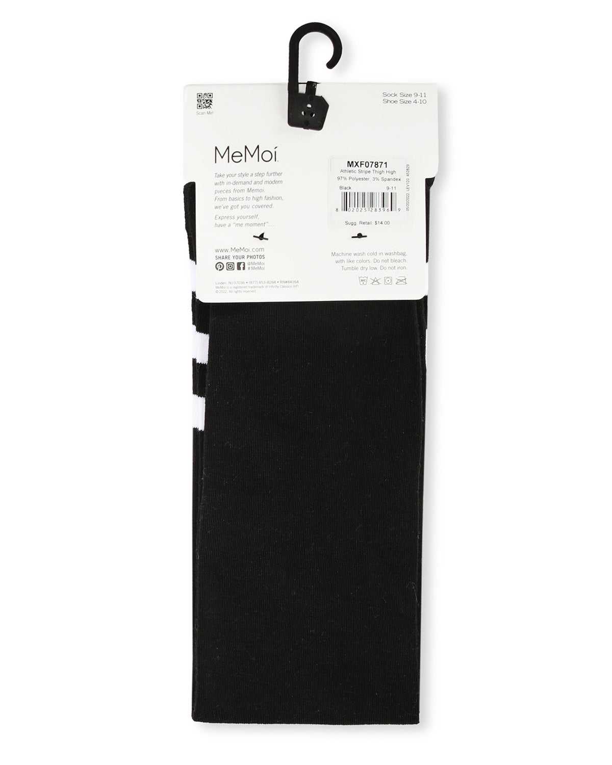 Women's Athletic Stripe Thigh High Sock - Charming Charlie
