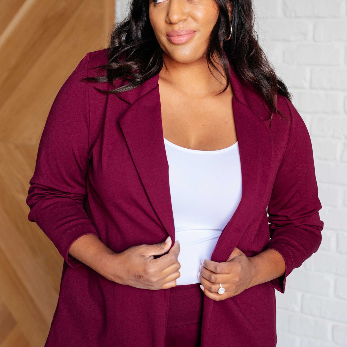 Magic 3/4 Blazer in Chocolate
