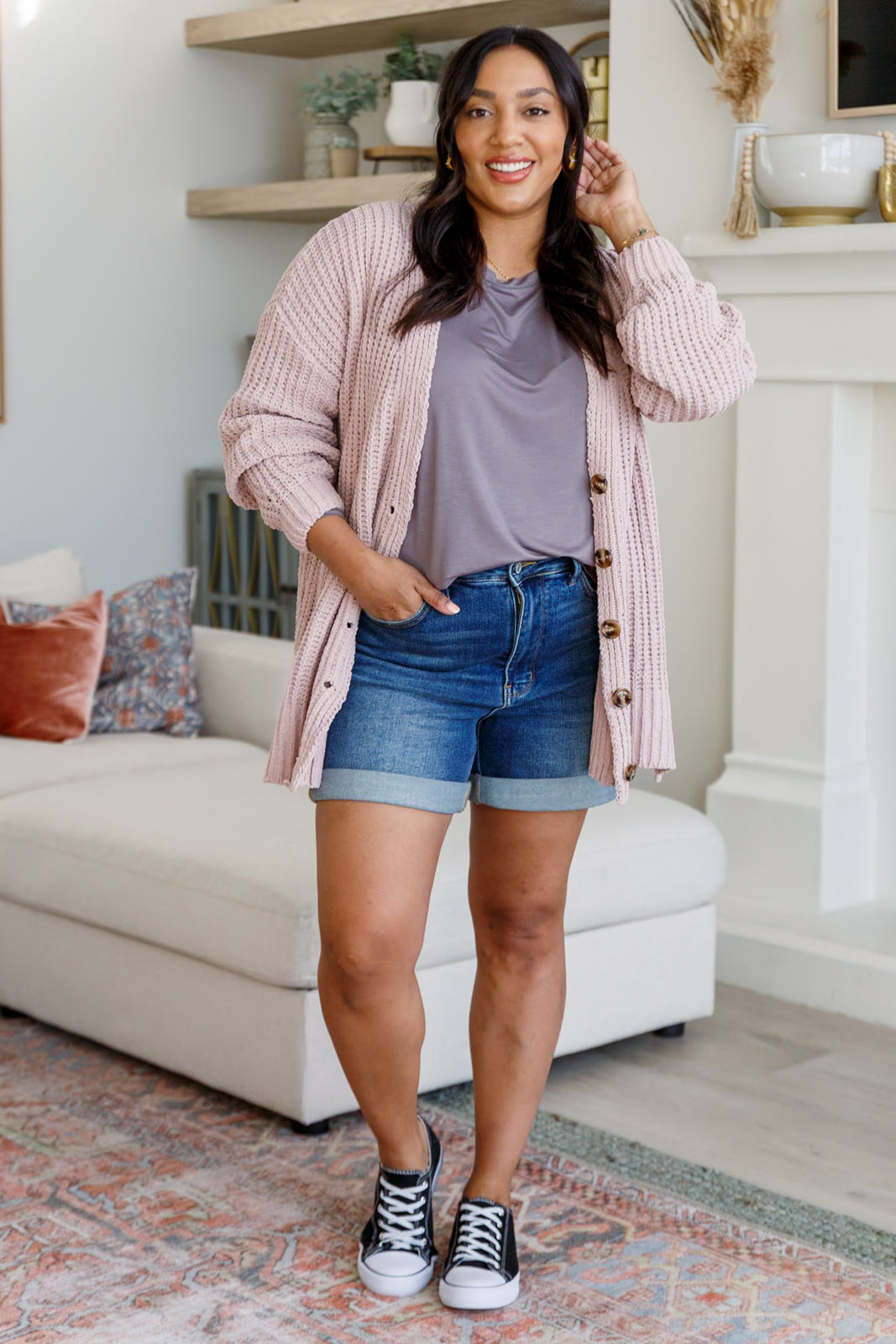 Me Time Long Sleeve Top - Charming Charlie