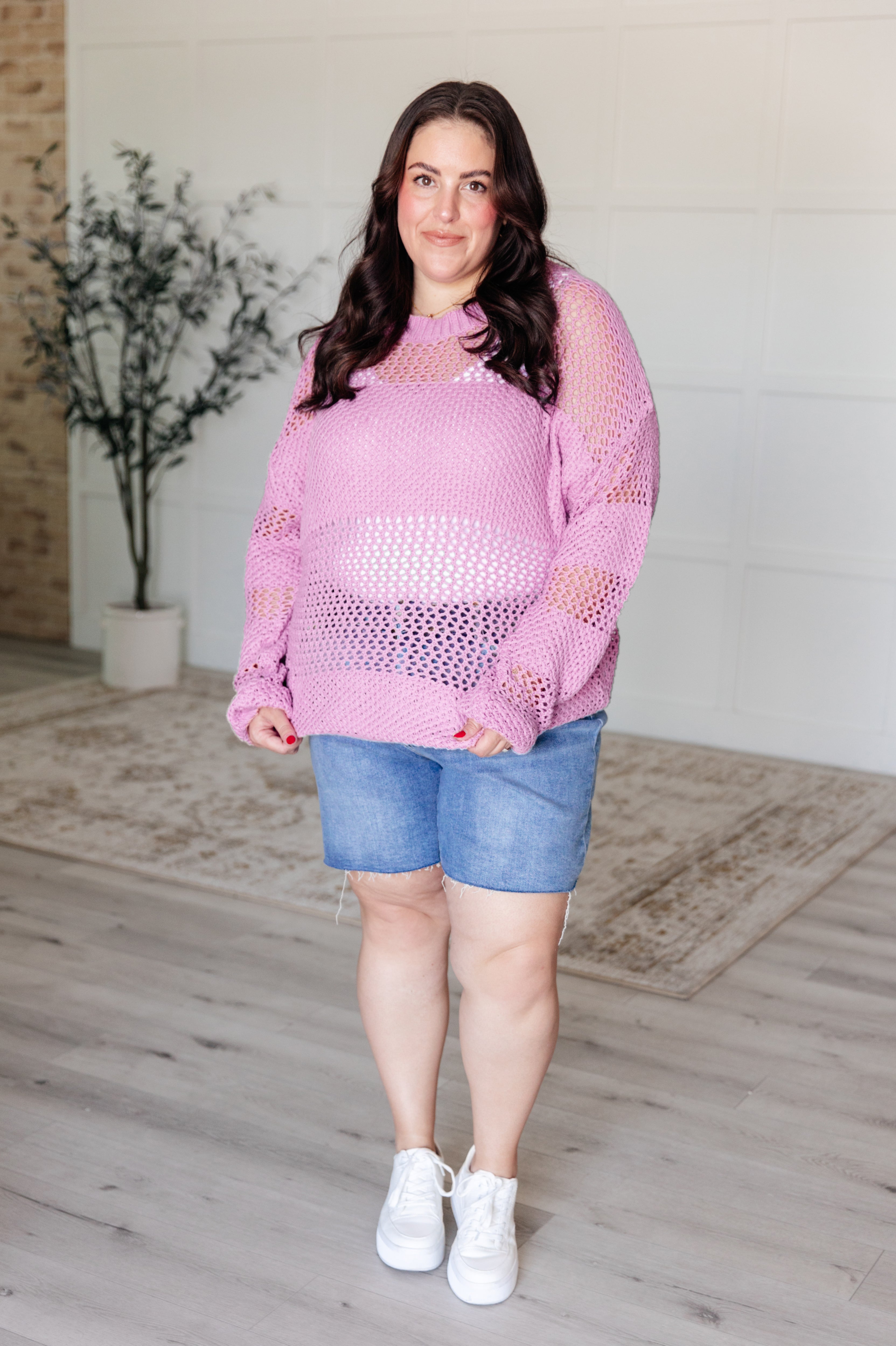 My Latest Love Loose Knit Sweater - Charming Charlie
