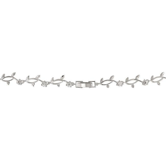 Rhodium Plated Vineyard Necklace - Charming Charlie