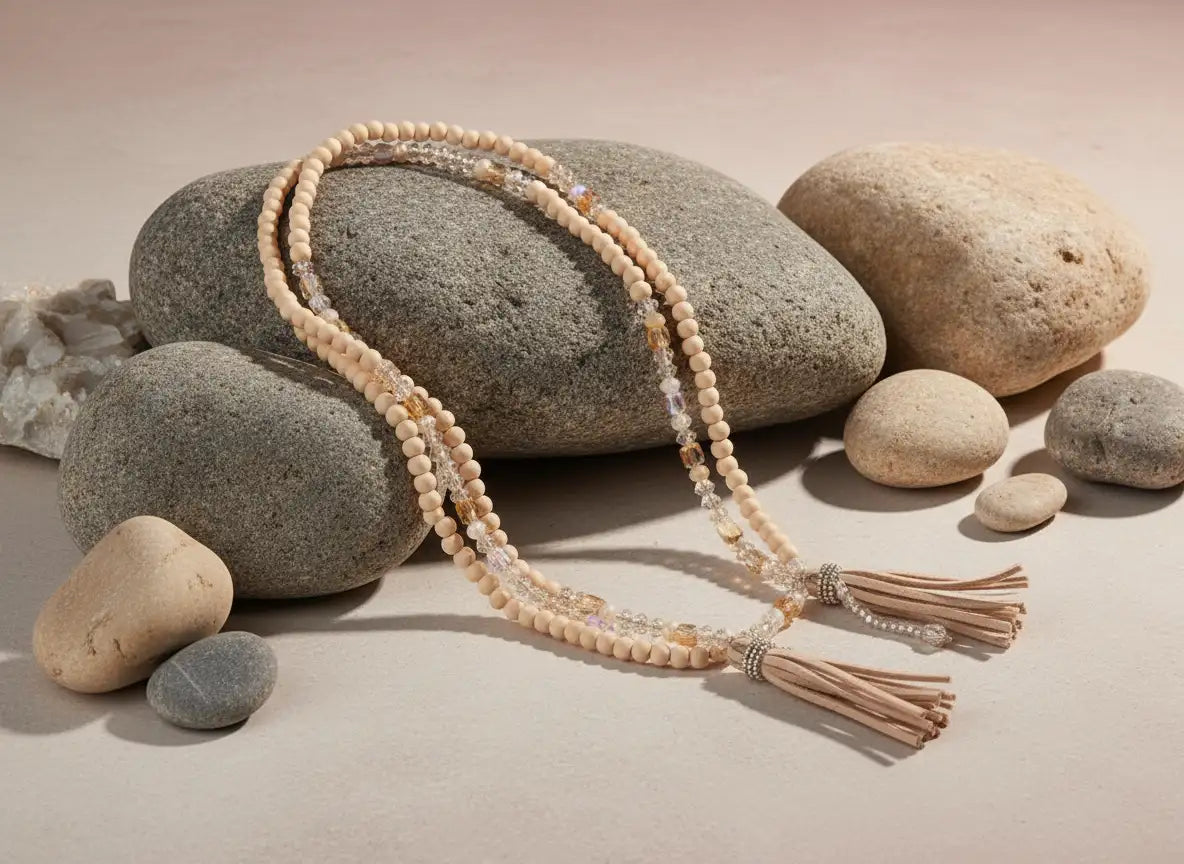 Crystal Glow Boho Necklace - Charming Charlie