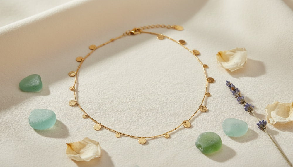 Rose Gold Charm Necklace - Charming Charlie