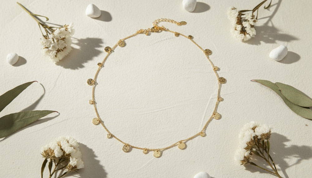 Gold harm Necklace - Charming Charlie