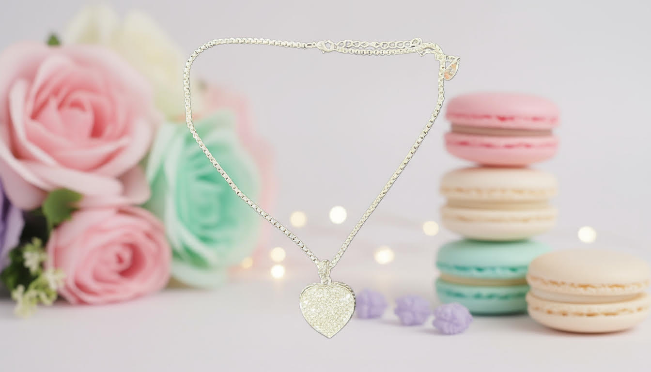 Sweet Heart Charm Necklace - Charming Charlie