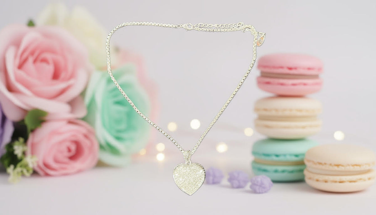 Sweet Heart Charm Necklace - Charming Charlie