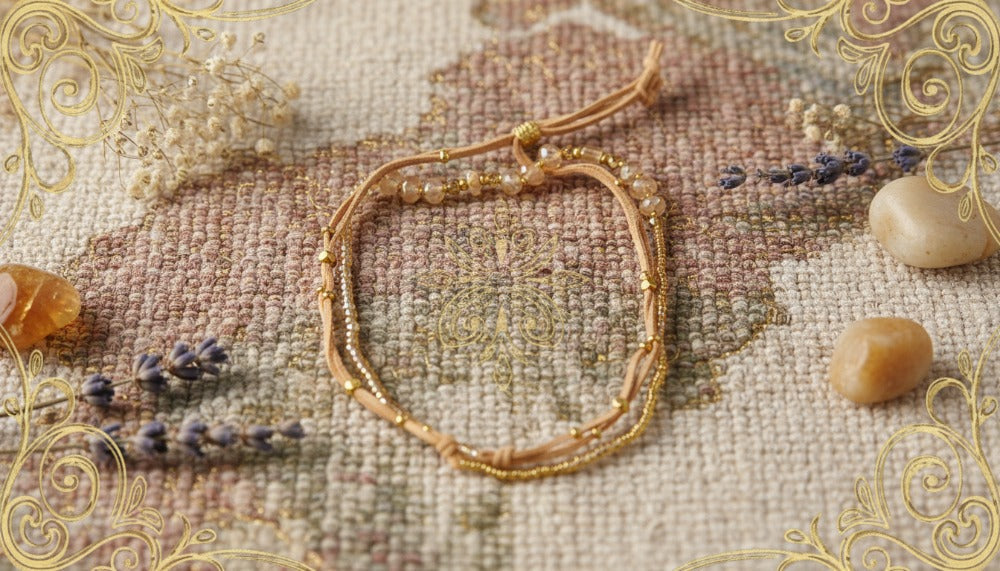 Beaded Leather Necklace - Charming Charlie