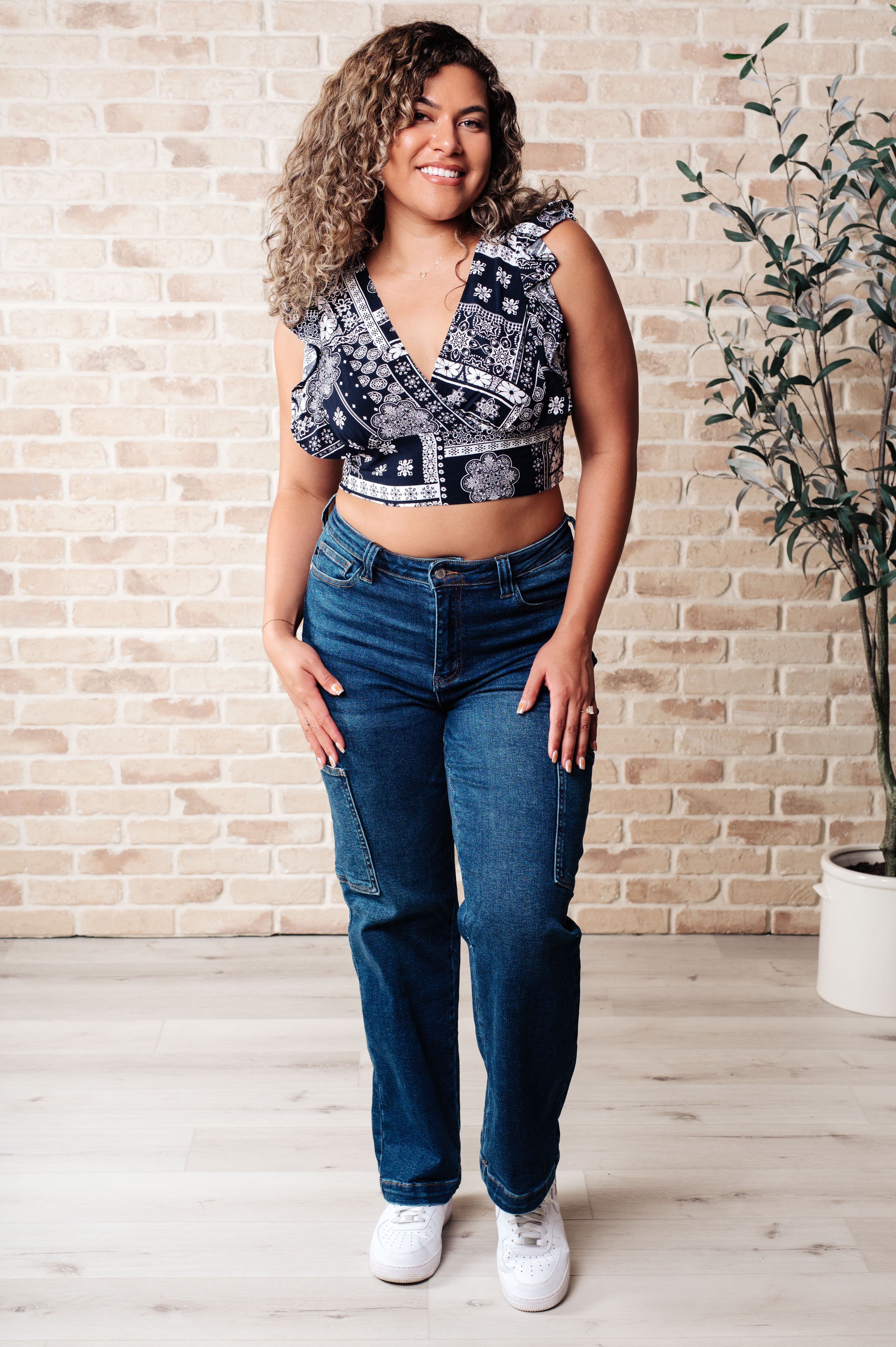 Naturally Like This Flutter Sleeve Top - Charming Charlie