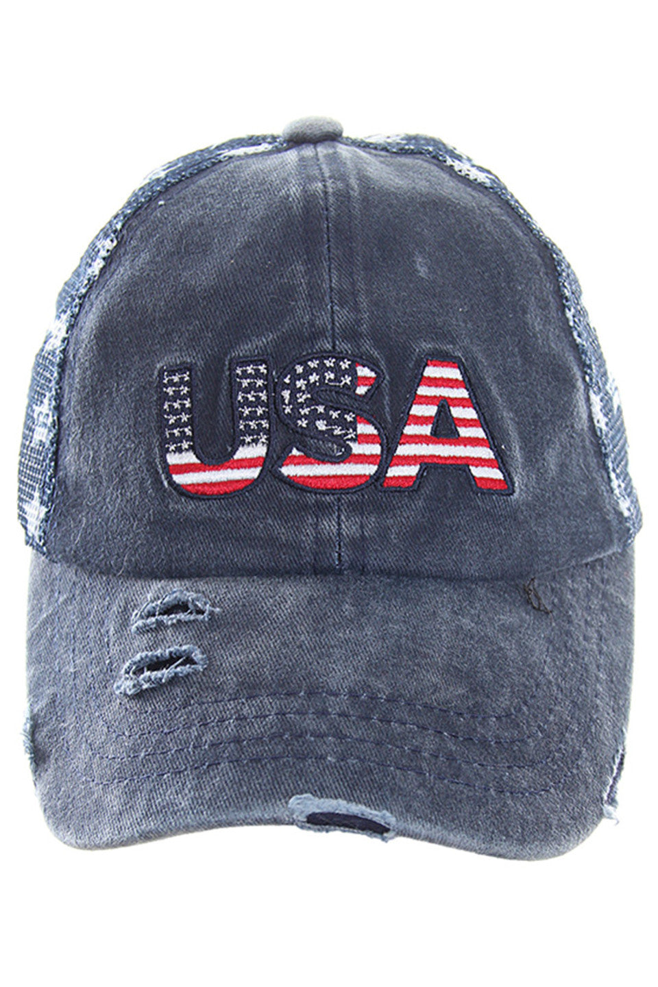 Navy C.C American Flag Theme BASEBALL CAP is the perfect way to show off your patriotic pride. Made from high-quality materials, it offers superior comfort and style. The classic design with an American flag theme makes it a must-have accessory for any baseball fan or outdoor enthusiast.