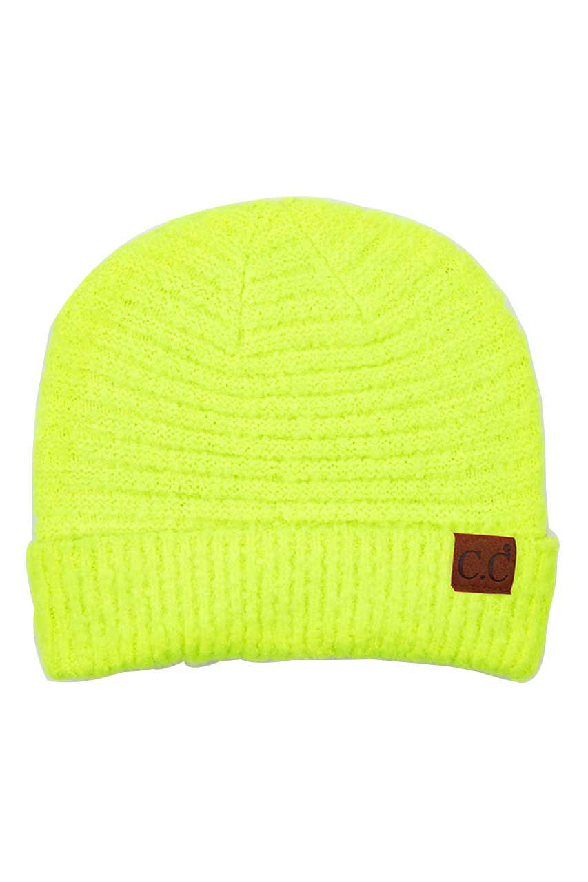 Neon Lime C C Solid Boucle Yarn Beanie Hat with Cuff, wear this beautiful Beanie Hat while going outdoor and keep yourself warm and stylish with a unique look. The color variation makes the Hat suitable for everyone's choice with different outfits. It feels cozy and a perfect match with any type of outfit. It's a beautiful winter gift accessory for birthdays, Christmas, stocking stuffers, secret Santa, holidays, anniversaries, and valentine's day to your friends, family, and Loved Ones.