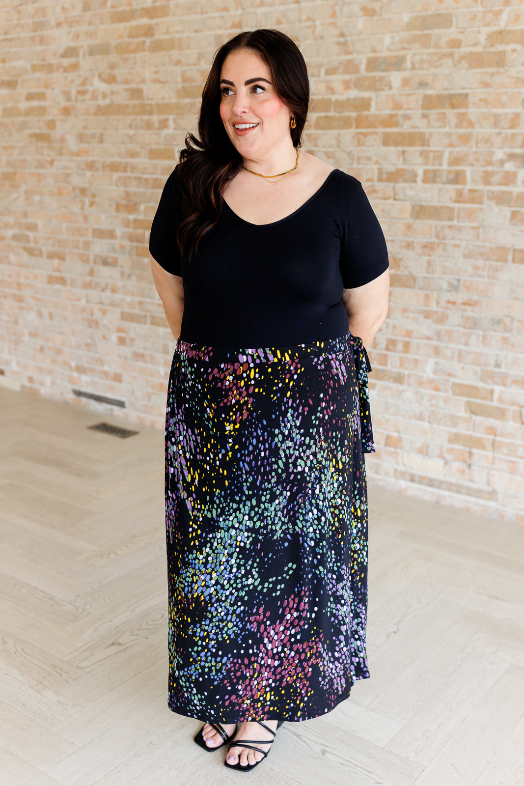New Obsession Wrap Skirt - Charming Charlie