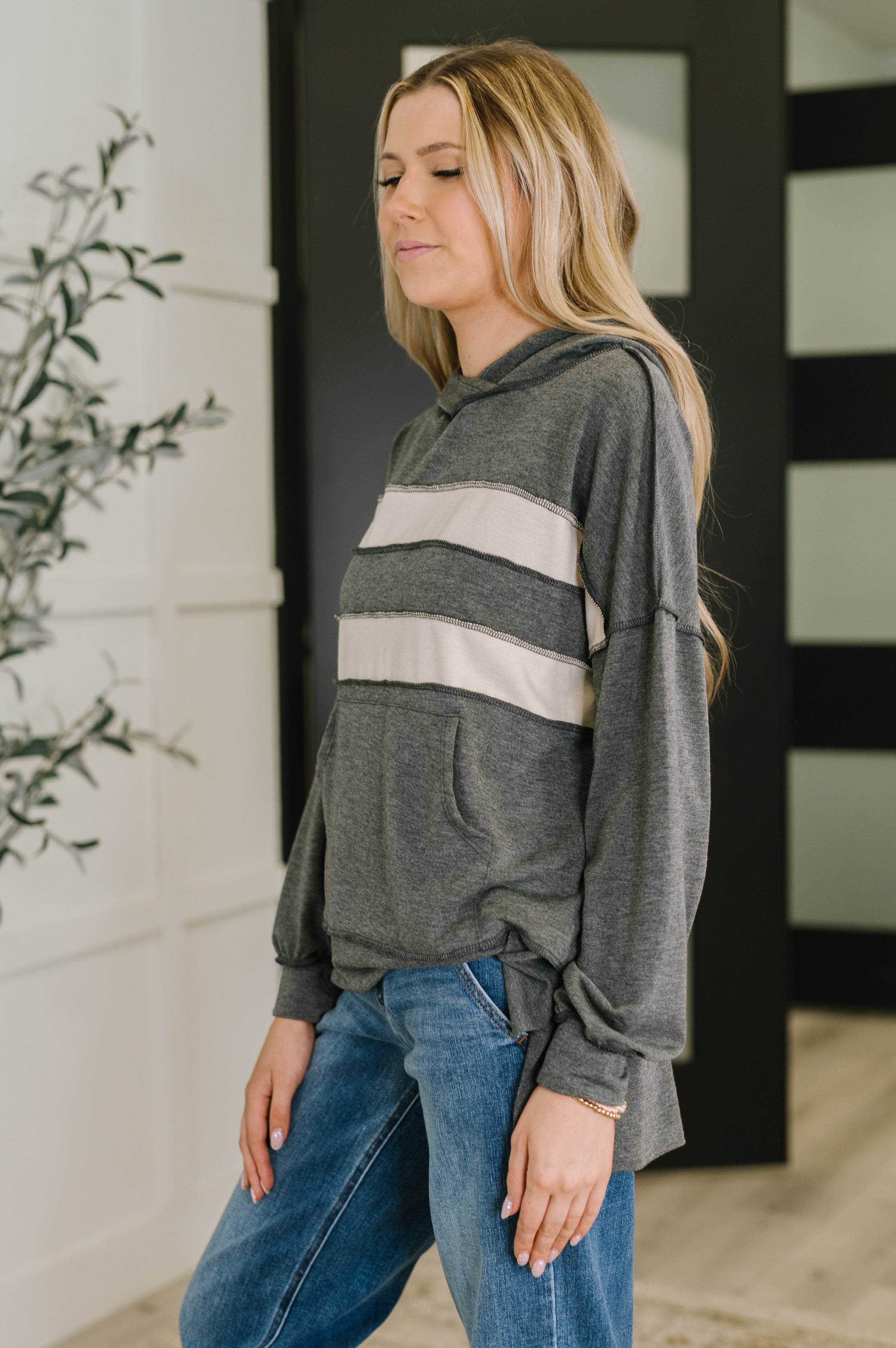 Nice to Meet Me Pullover Hoodie - Charming Charlie