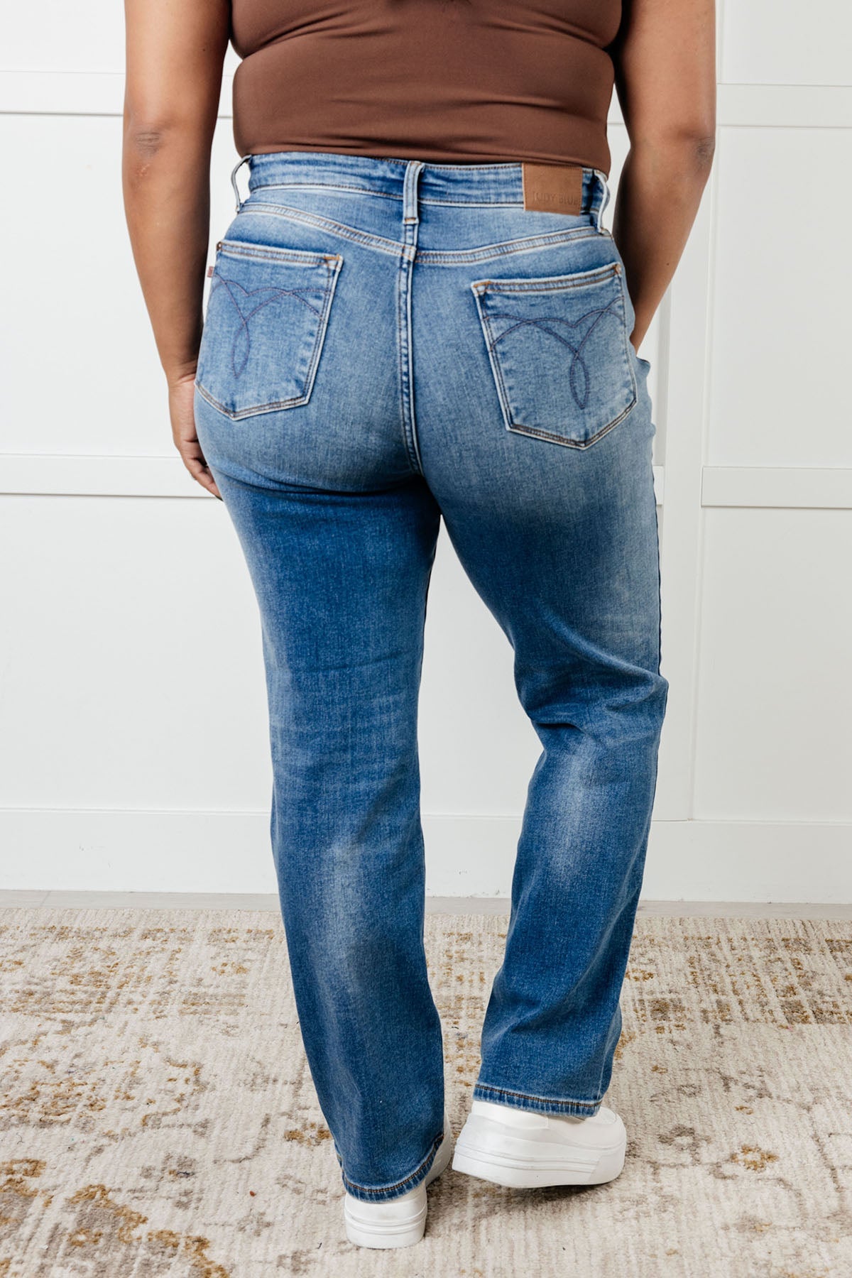 Nivea Vintage Wash Thermal Straight Jeans - Charming Charlie