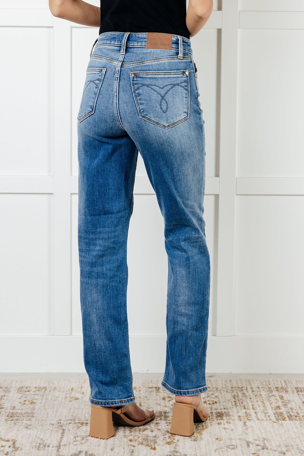 Nivea Vintage Wash Thermal Straight Jeans - Charming Charlie