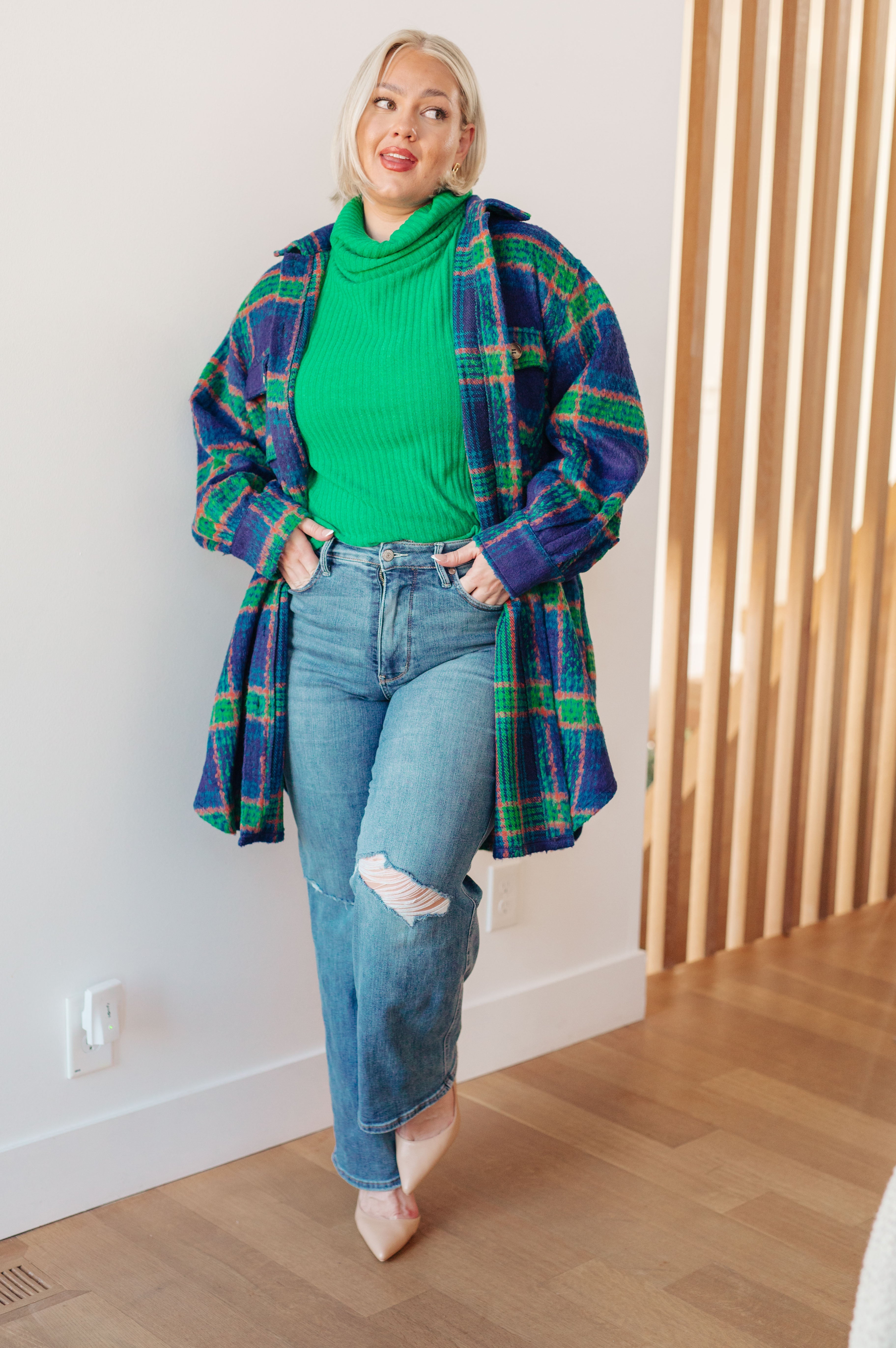 Before You Go Sleeveless Turtleneck Sweater - Charming Charlie