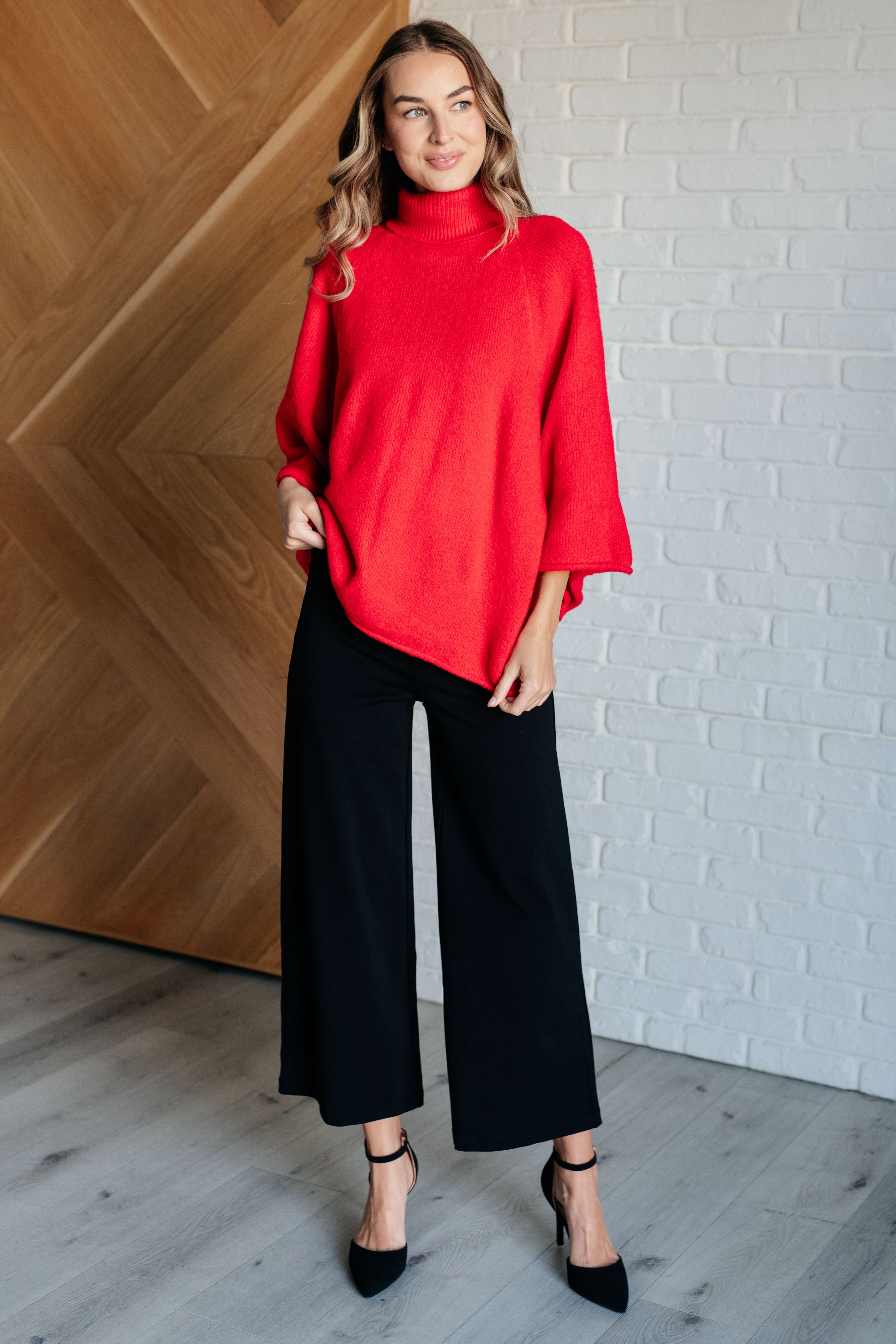 Not Too Desperate Turtleneck Sweater - Charming Charlie