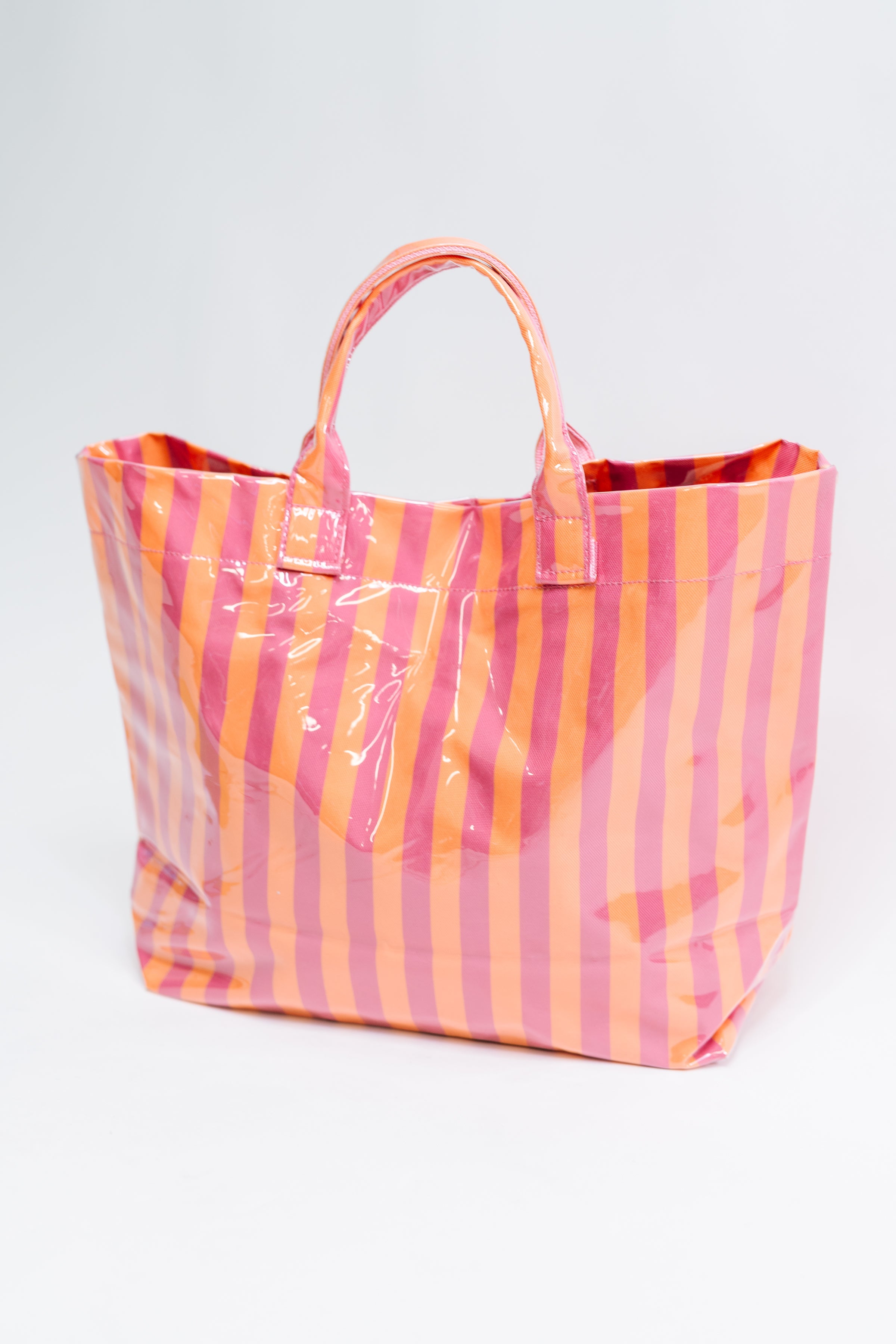 Not Your Typical Tote in Pink and Orange - Charming Charlie