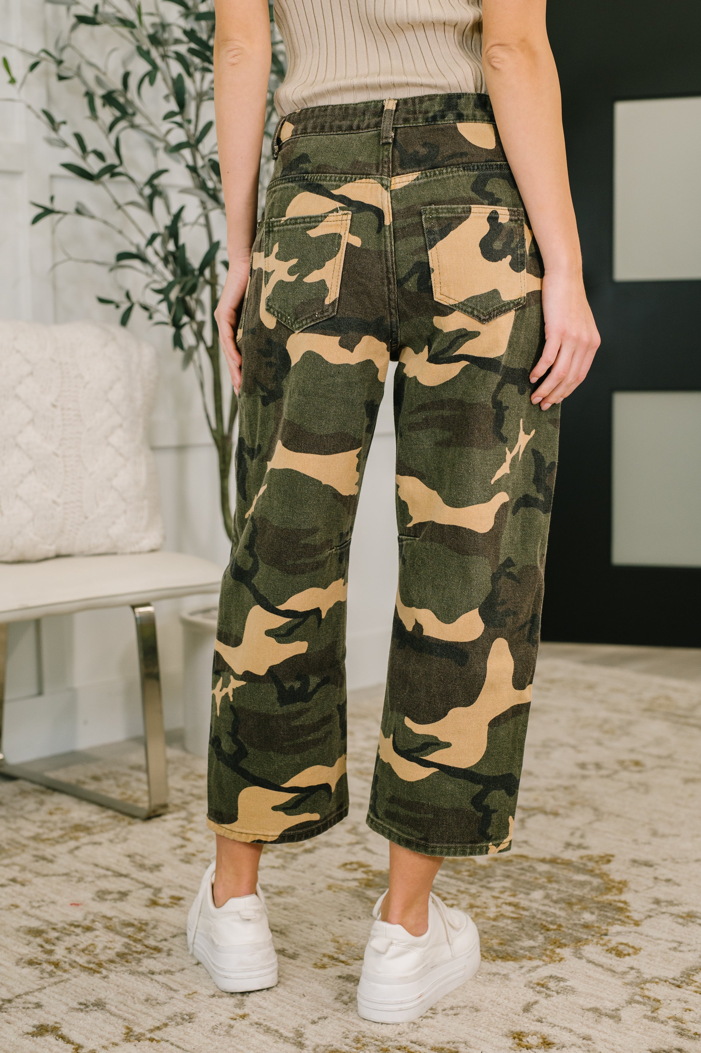 Now You See Me Camo Cargo Pants - Charming Charlie