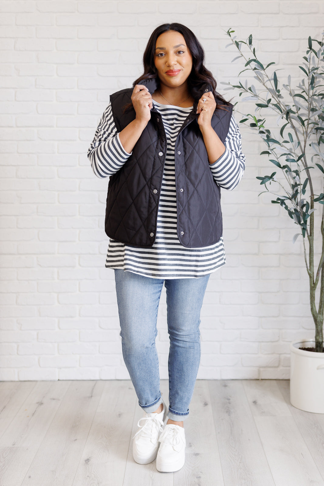 Obviously Mine Striped Oversized Top - Charming Charlie
