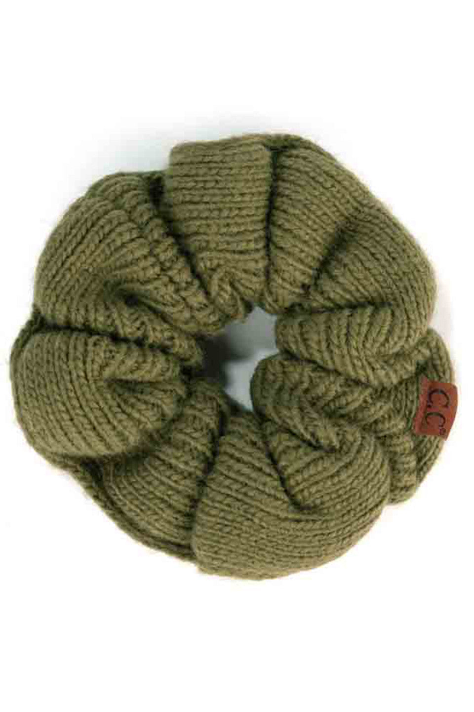 Olive C.C. Soft Knit Scrunchies provide a stylish and comfortable way to keep your hair in place without causing damage. Made with soft knit material, they are gentle on your hair and perfect for everyday wear. Their scrunchy design also adds a trendy touch to your hairstyle