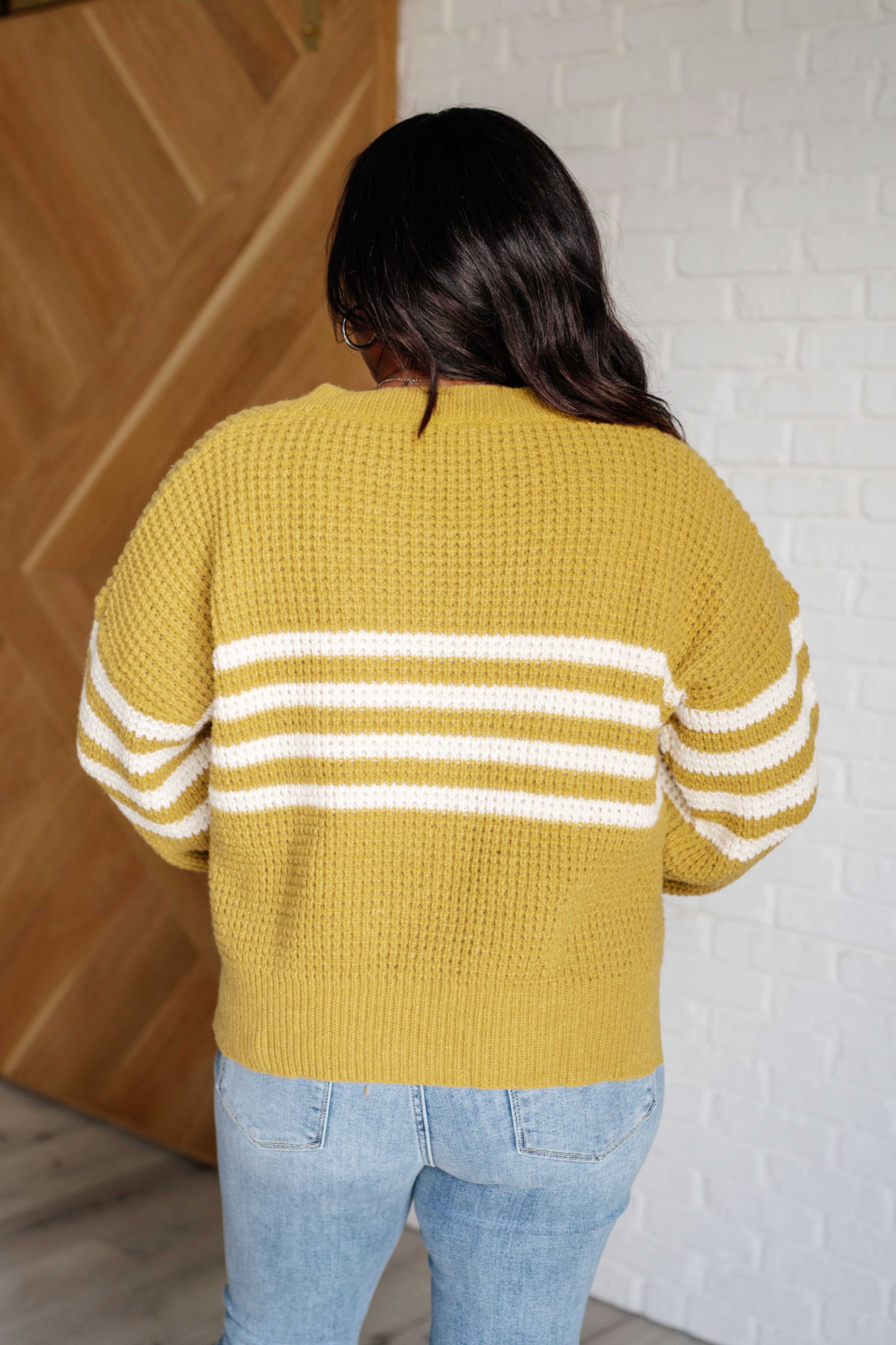 On Top of the World Striped Cardigan - Charming Charlie