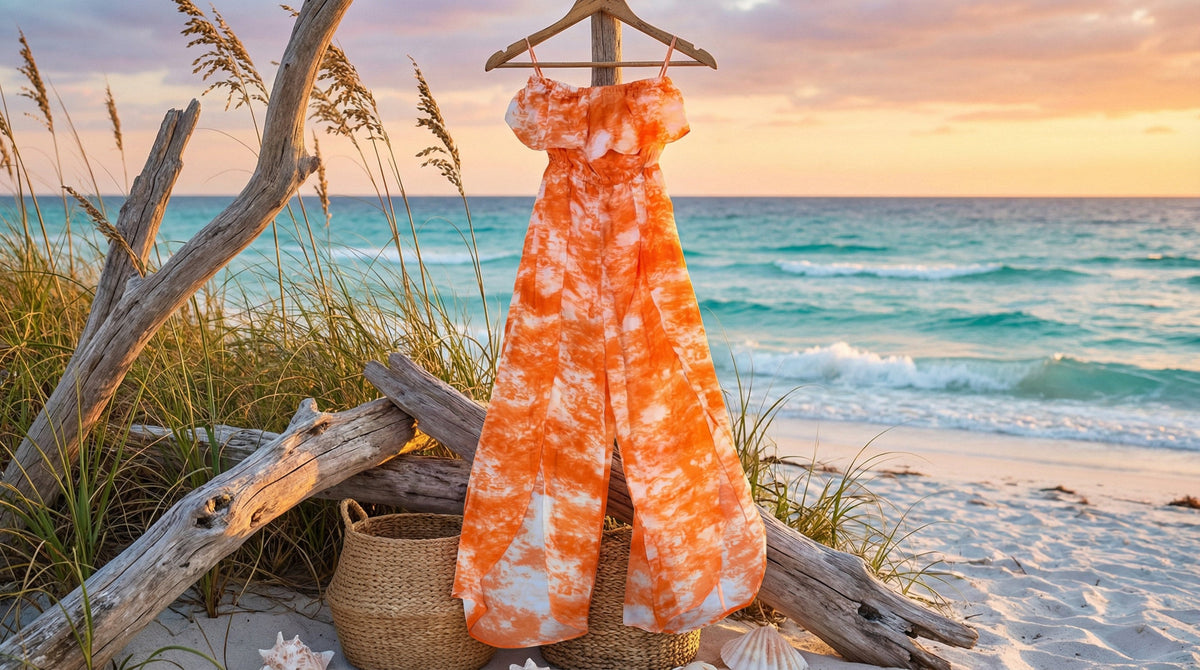 Woven Print Jumpsuit - Charming Charlie