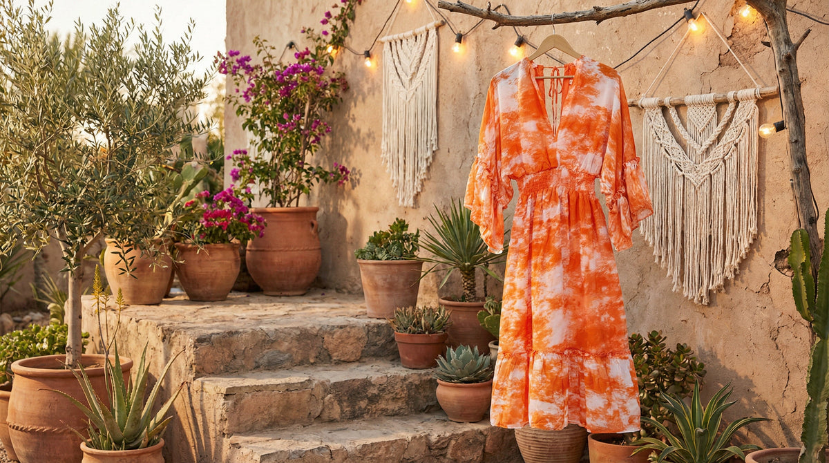 Novelty Print Long Dress - Charming Charlie