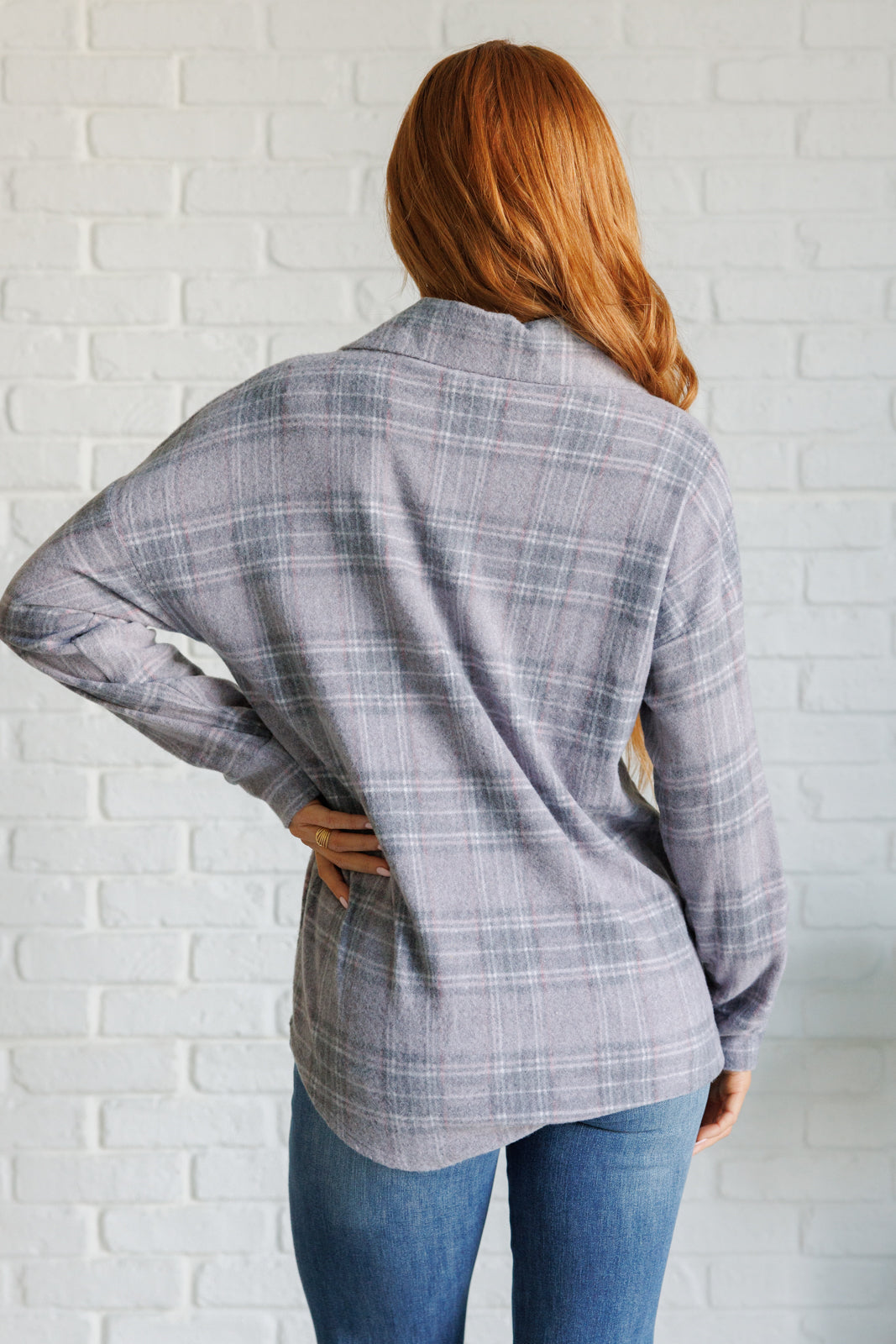 Out of the Way Plaid Button Up - Charming Charlie