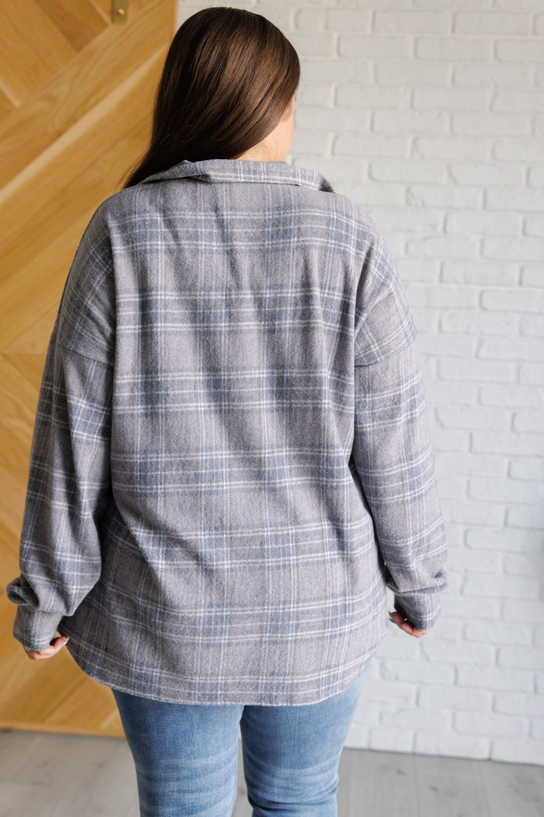 Out of the Way Plaid Button Up - Charming Charlie
