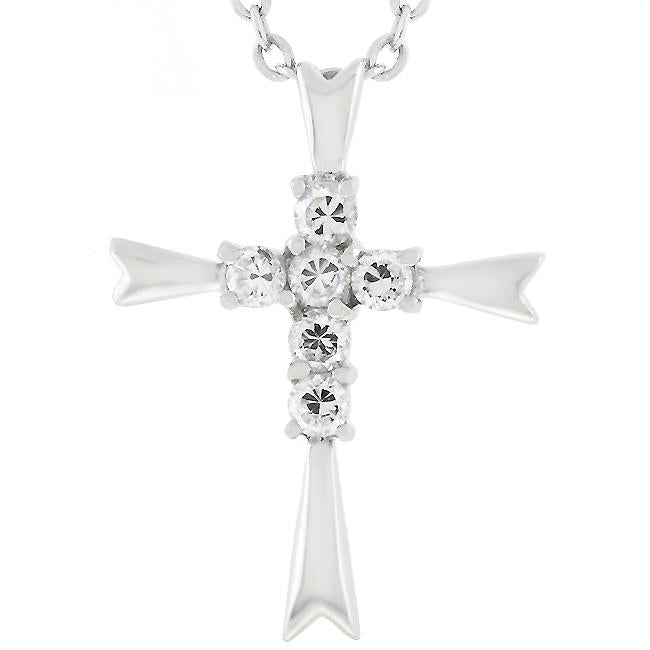 Coupled Cross Pendant - Charming Charlie
