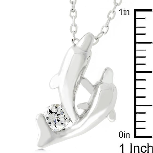 Dual Dolphin Pendant - Charming Charlie