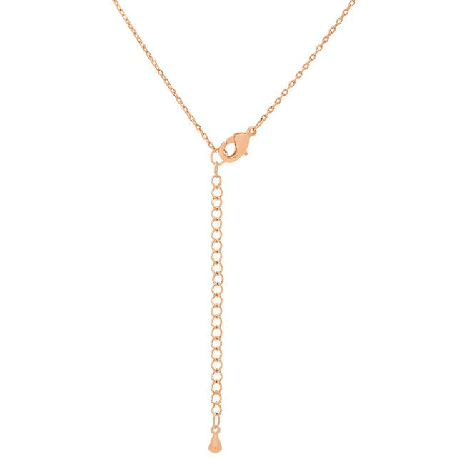 Rose Gold Finish Initial S Pendant - Charming Charlie