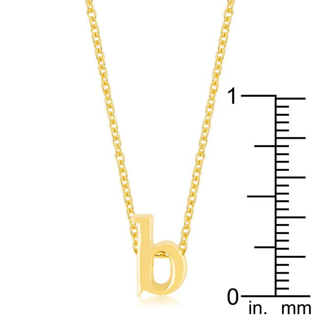 Golden Initial B Pendant - Charming Charlie