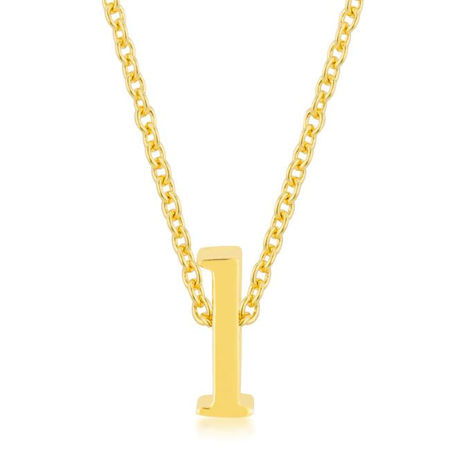 Golden Initial L Pendant - Charming Charlie