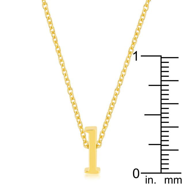 Golden Initial L Pendant - Charming Charlie