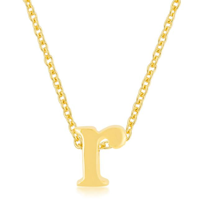 Golden Initial R Pendant - Charming Charlie