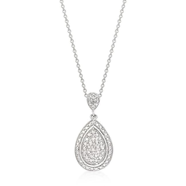 Teardrop Crest Pendant - Charming Charlie