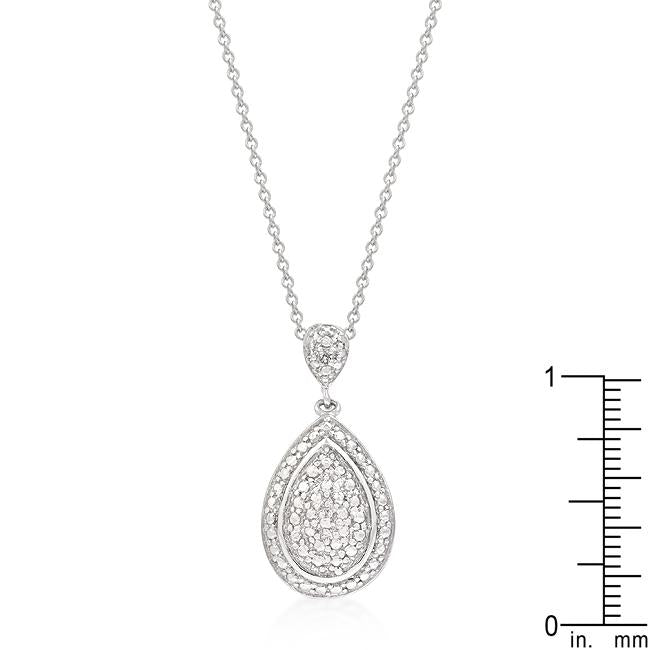 Teardrop Crest Pendant - Charming Charlie