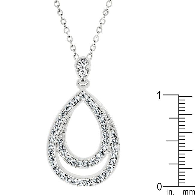 Evening Teardrop Pendant - Charming Charlie