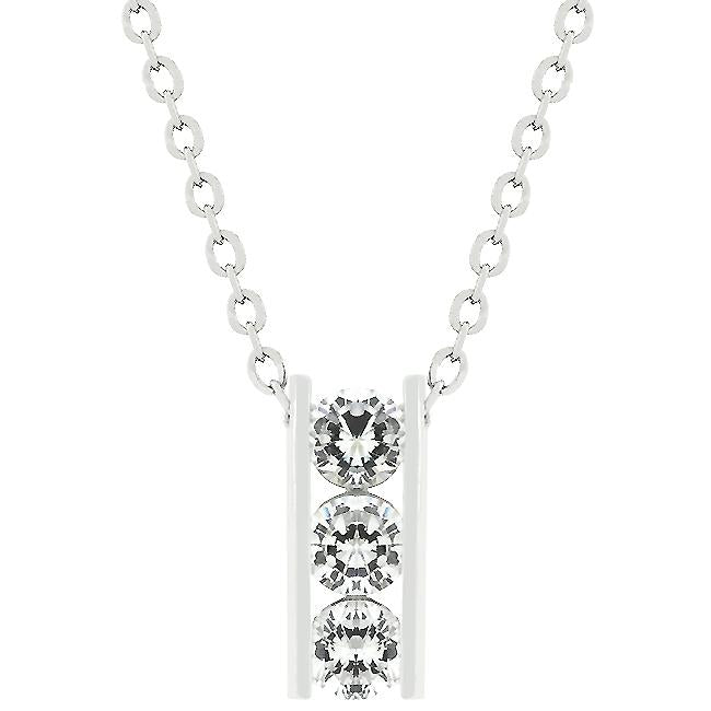 Triplet Cubic Pendant - Charming Charlie