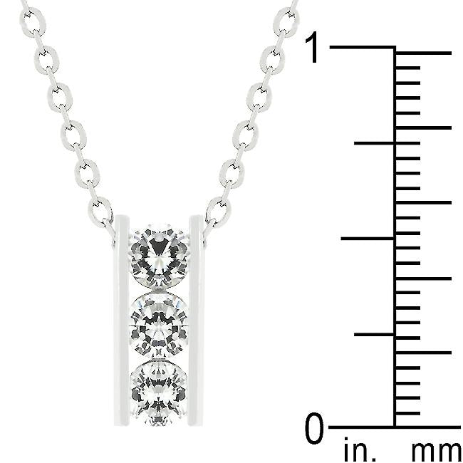 Triplet Cubic Pendant - Charming Charlie