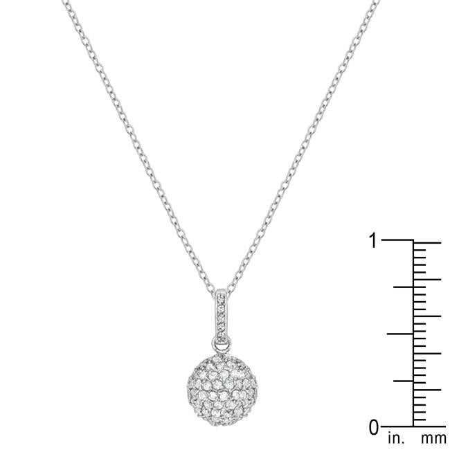 Sparkling Sphere Pendant - Charming Charlie