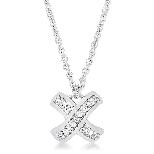 Timeless Pave Necklace - Charming Charlie