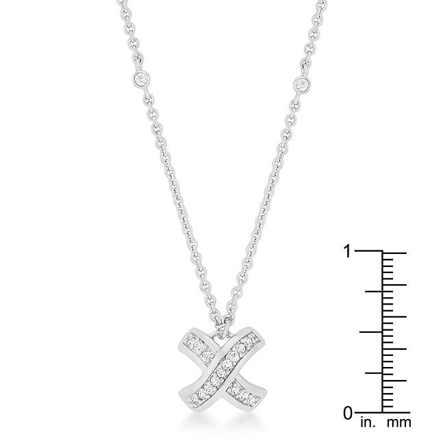 Timeless Pave Necklace - Charming Charlie